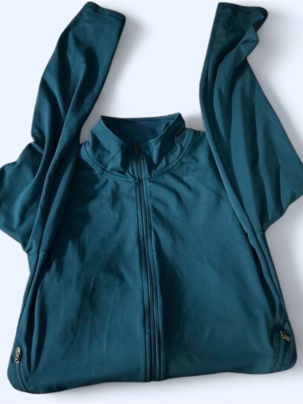 Champion Teal Full-Zip fitness jacket